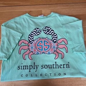 Simply Southern- Crab Shortsleeve tee